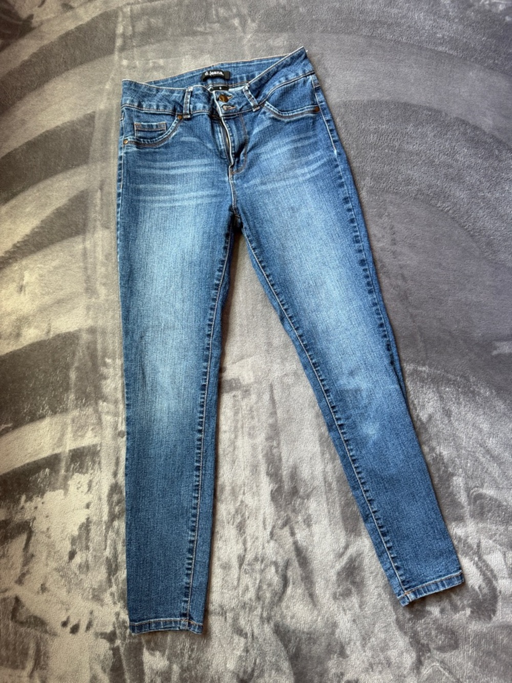 d. jeans Skinny High-Rise Blue Wash Women's Jeans